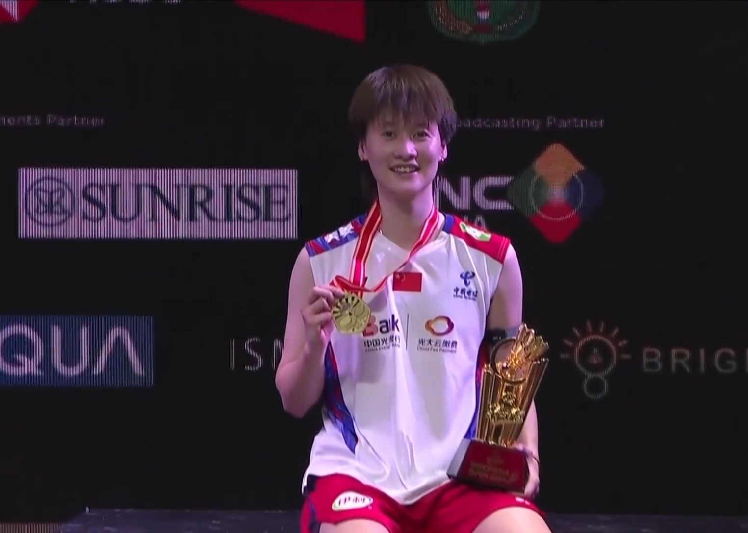 印度队险胜泰国队，陈雨菲刷新纪录